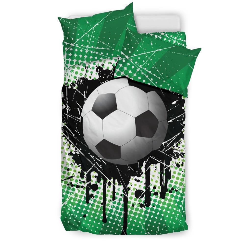 Football Grunge Style Bedding Set - Top Content | POD Collection | Free Shipping