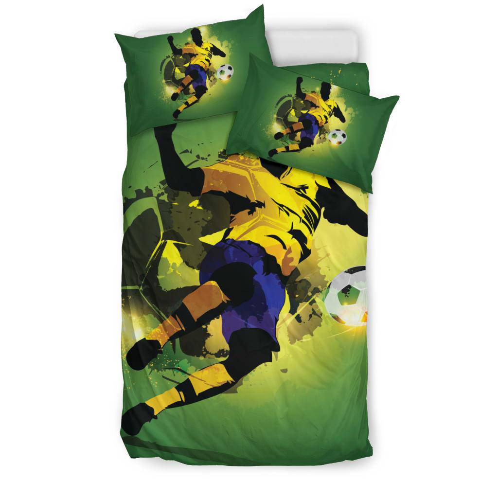 Football Soccer Player Bedding Set - Top Content | POD Collection | Free Shipping