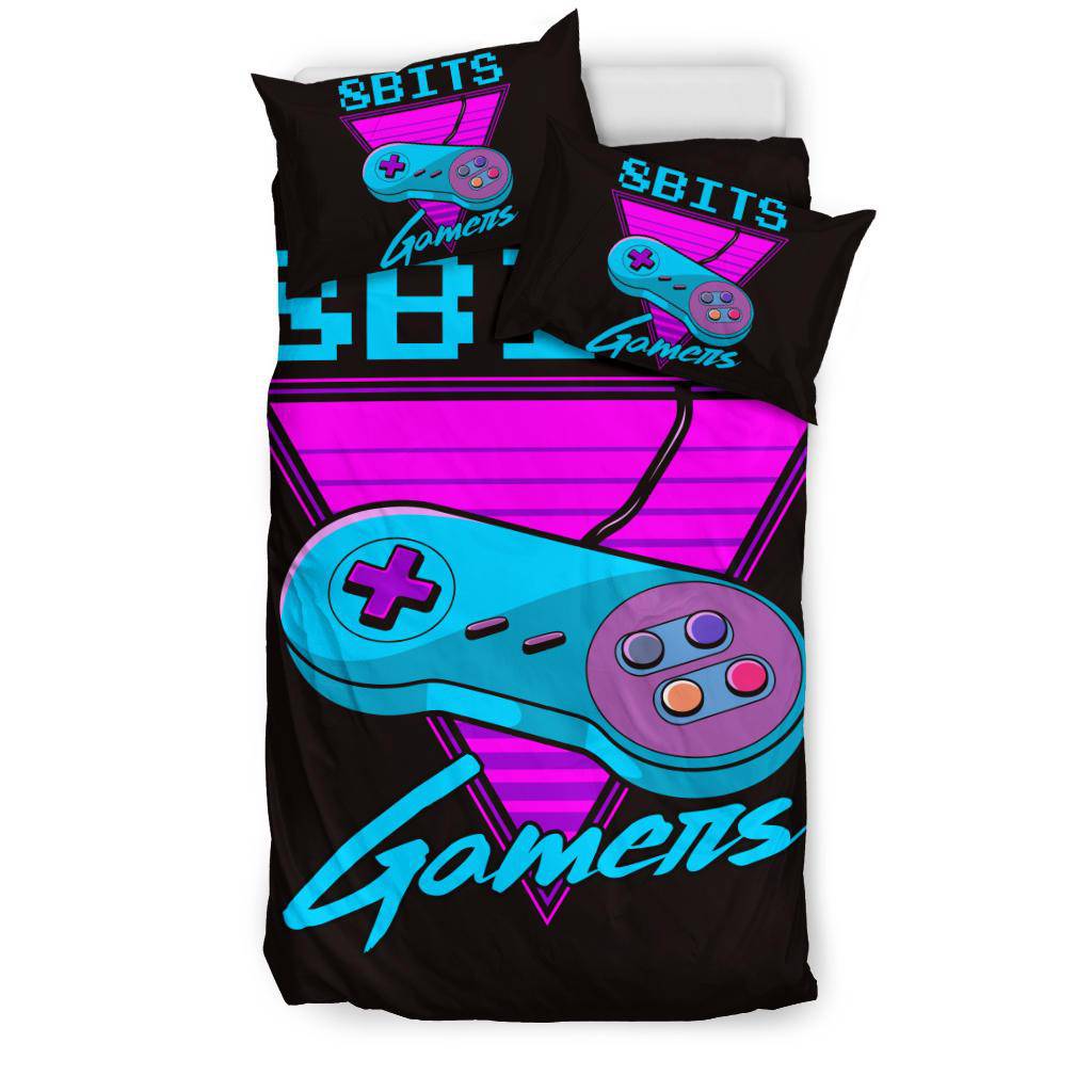 8Bits Gamers Bedding Set - Top Content | POD Collection | Free Shipping