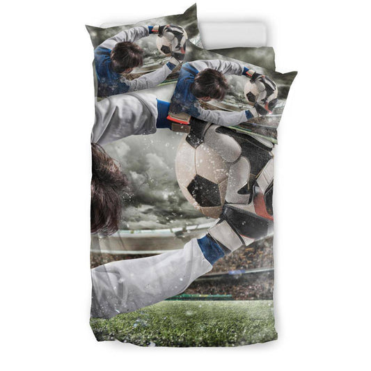 Goalkeeper Football Player Bedding Set - Top Content | POD Collection | Free Shipping