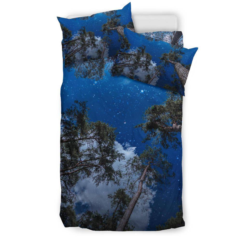 Night Sky Stars Bedding Set - Top Content | POD Collection | Free Shipping