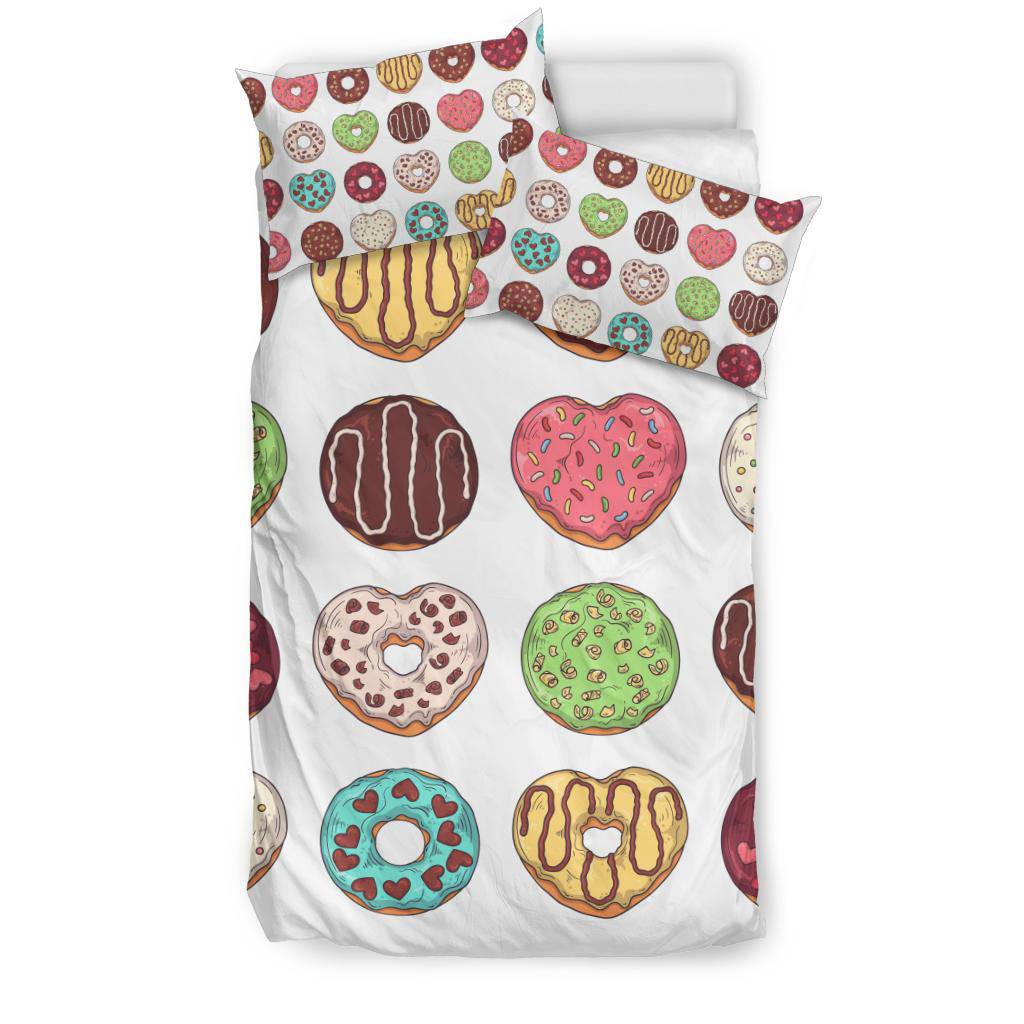 Donut Paradise Sweet Bedding Set - Top Content | POD Collection | Free Shipping