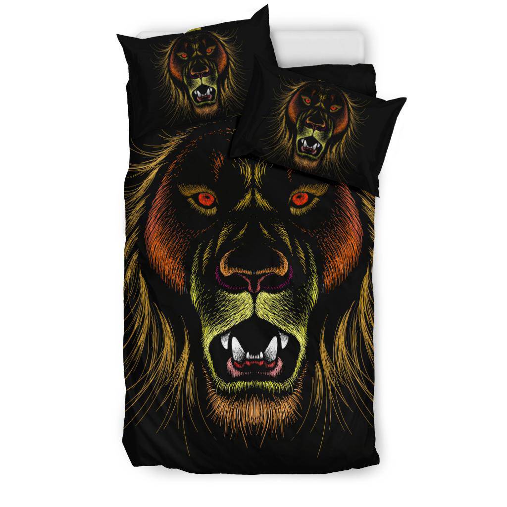 Colorful Lion King Bedding Set - Top Content | POD Collection | Free Shipping