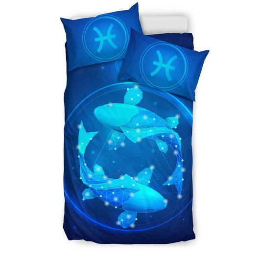 Zodiac Pisces Bedding Set - Top Content | POD Collection | Free Shipping