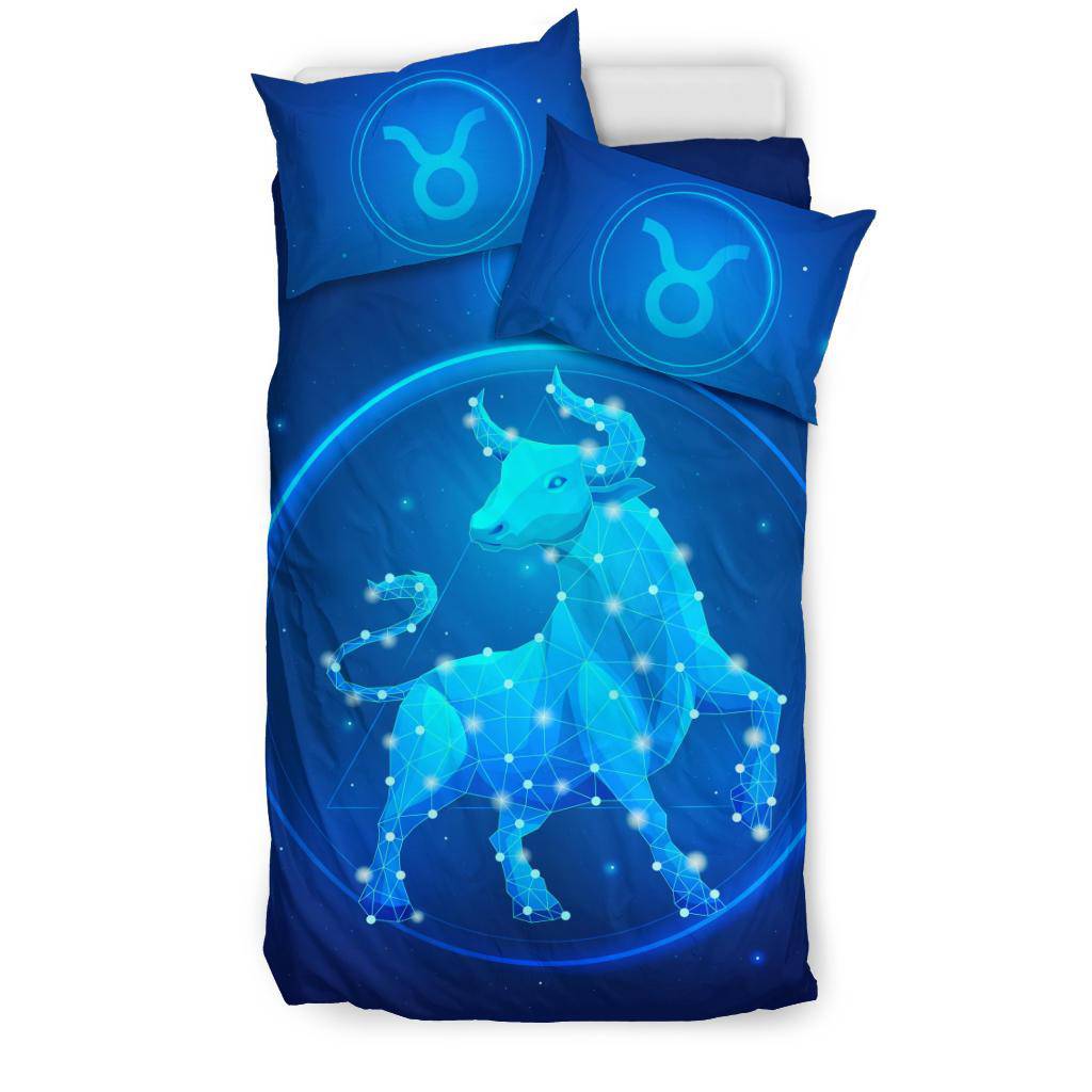 Zodiac Sign Taurus Bedding Set - Top Content | POD Collection | Free Shipping