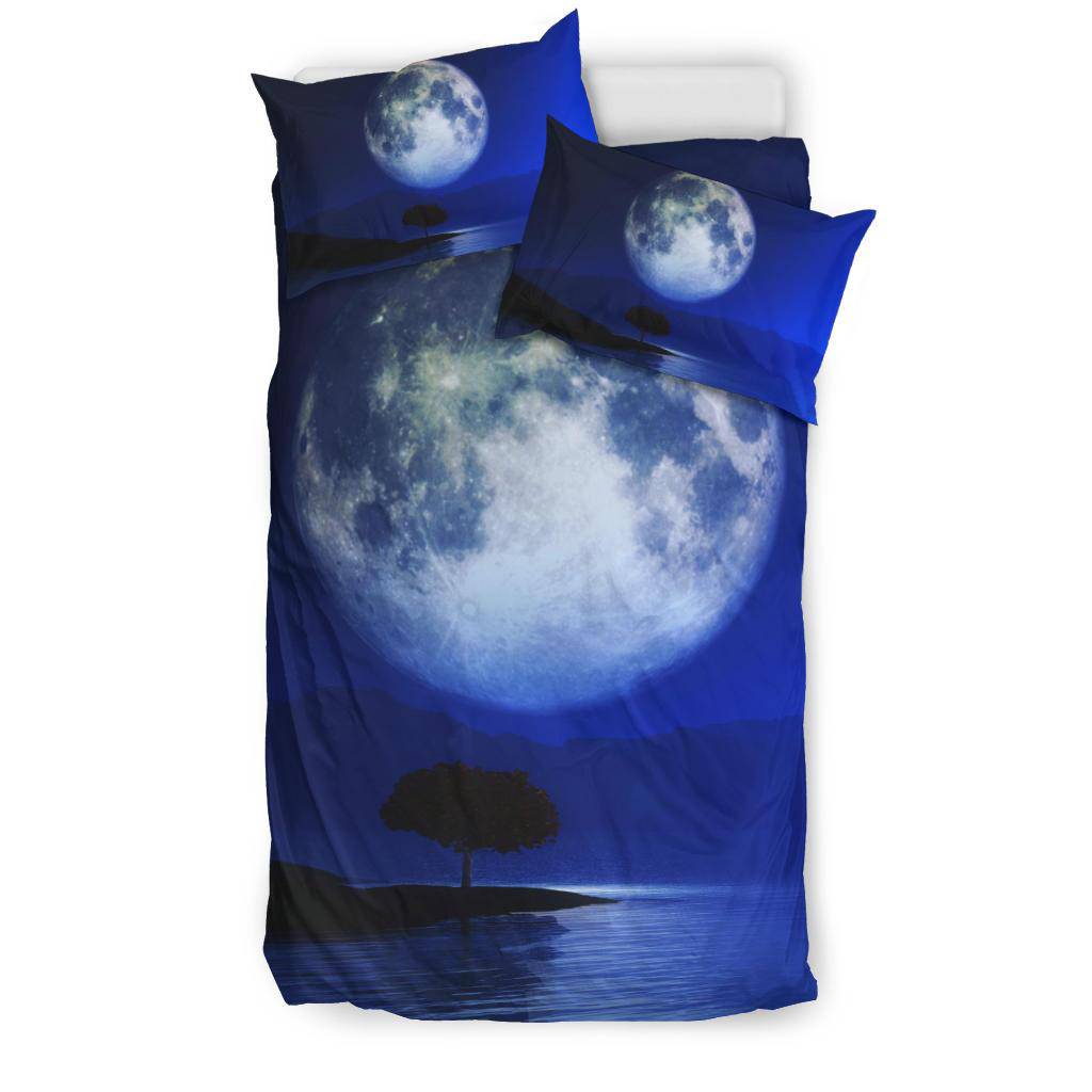 Moonlight Tree Blue Sky Bedding Set - Top Content | POD Collection | Free Shipping