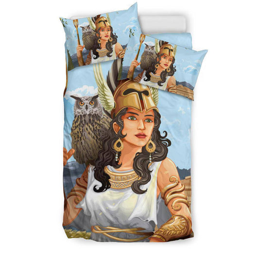 Goddess Athena Bedding Set - Top Content | POD Collection | Free Shipping