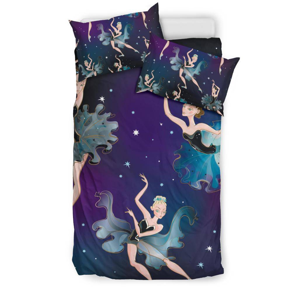 Ballerina Stars Dancers Poses Bedding Set - Top Content | POD Collection | Free Shipping