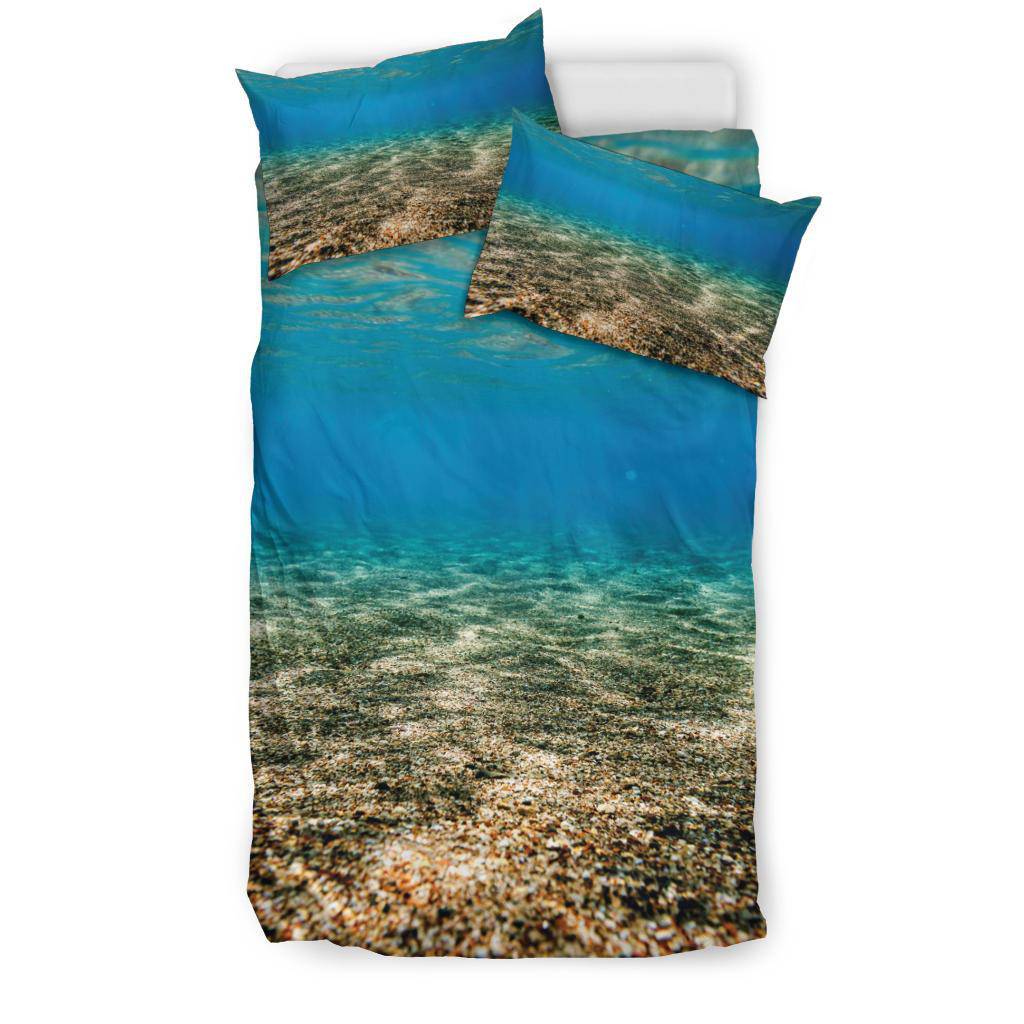 Beach Sand Underwater Sea Bedding Set - Top Content | POD Collection | Free Shipping