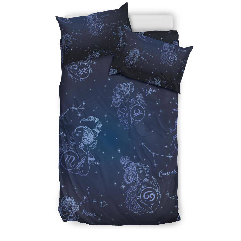 Zodiac Signs Astrology Stars Bedding Set - Top Content | POD Collection | Free Shipping