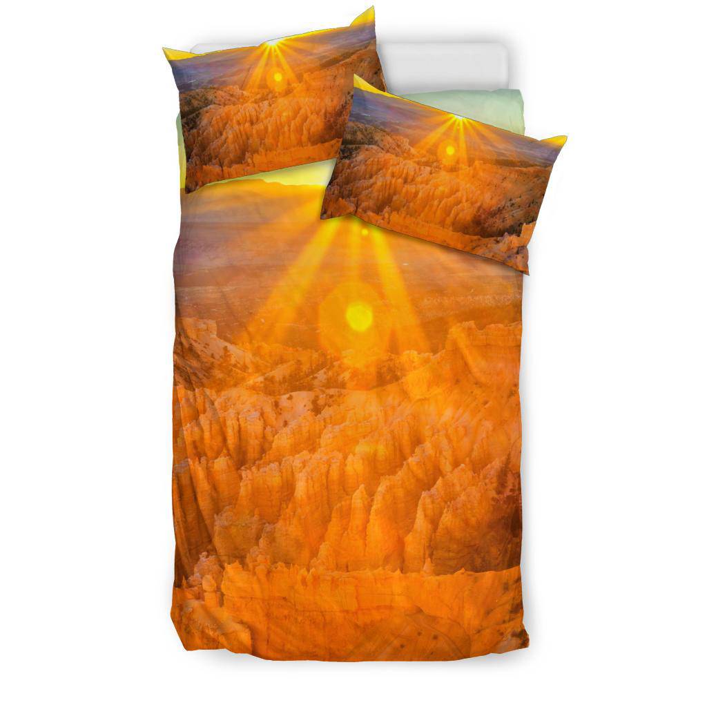 Amphitheater Bryce Canyon National Park Sunrise Bedding Set - Top Content | POD Collection | Free Shipping