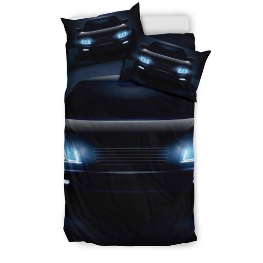 Car Led Lights Auto Shilouette Darkness Bedding Set - Top Content | POD Collection | Free Shipping