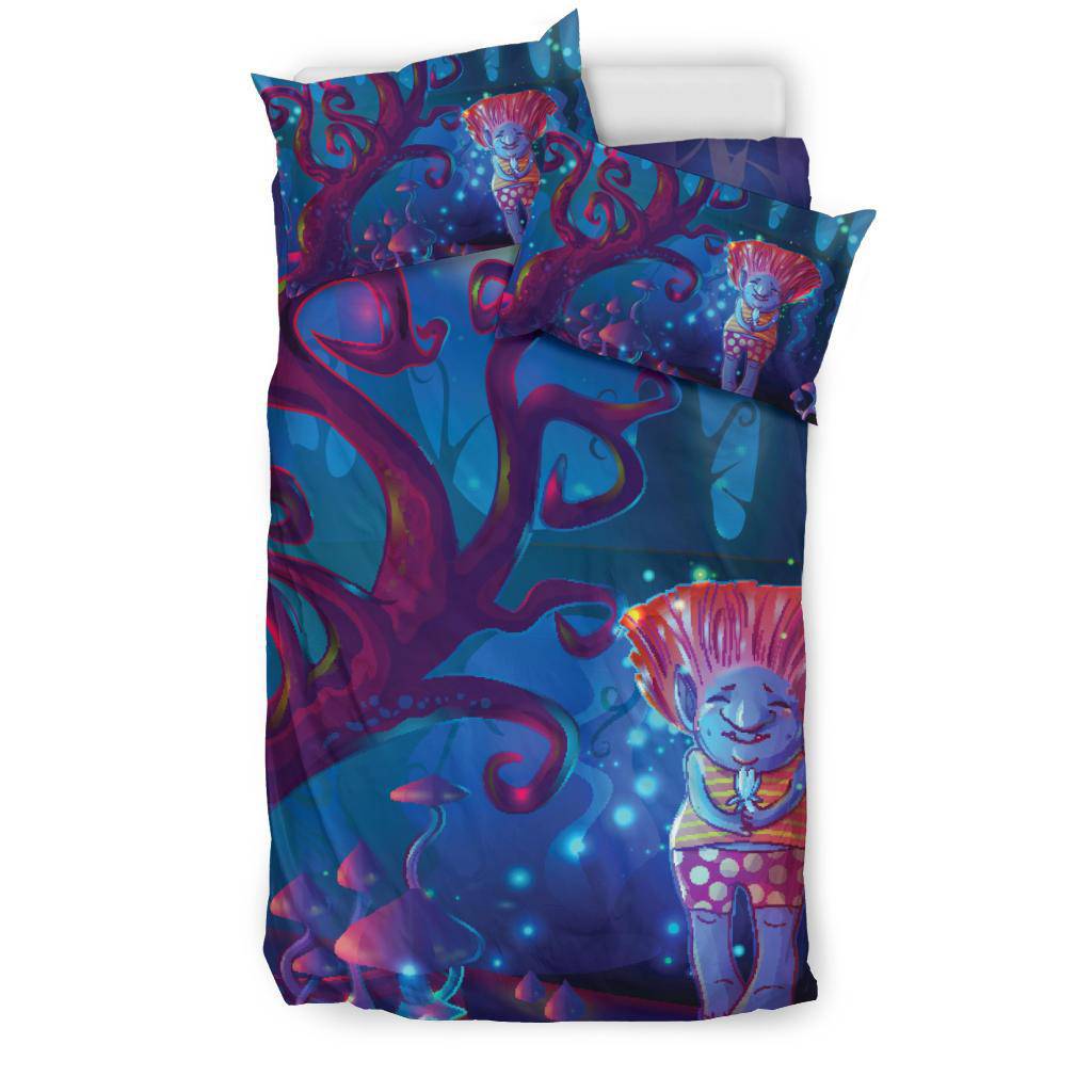 Dark Magic Enchanted Forest Gnome Bedding Set - Top Content | POD Collection | Free Shipping