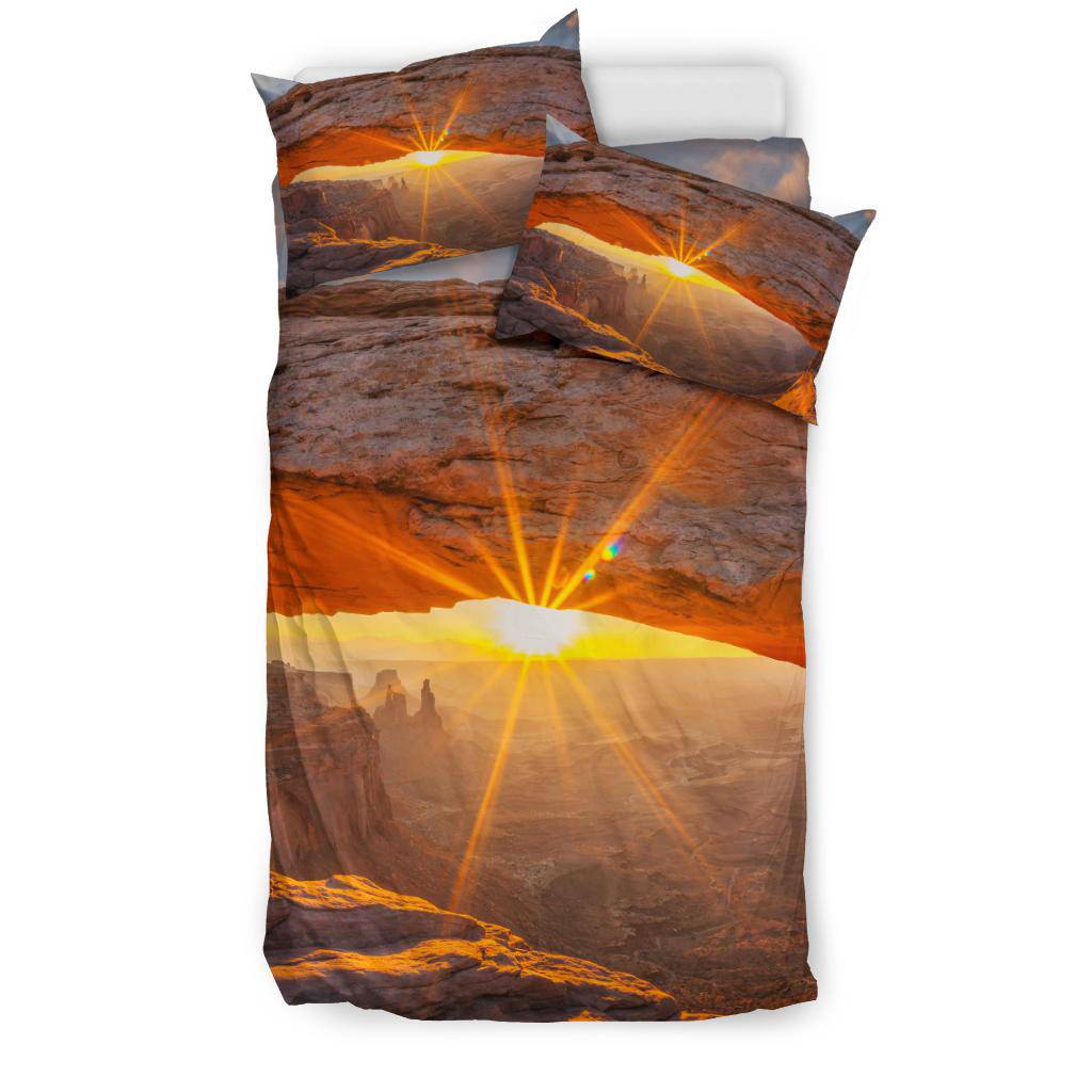 Mesa Arch Canyon Lands National Park Photography Nature Bedding Set - Top Content | POD Collection | Free Shipping