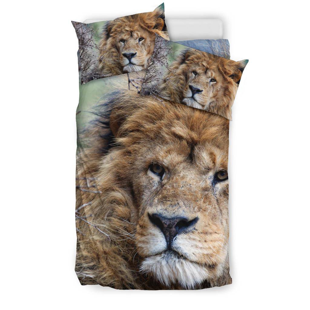 Beautiful Lion Selva Look Nature Bedding Set - Top Content | POD Collection | Free Shipping