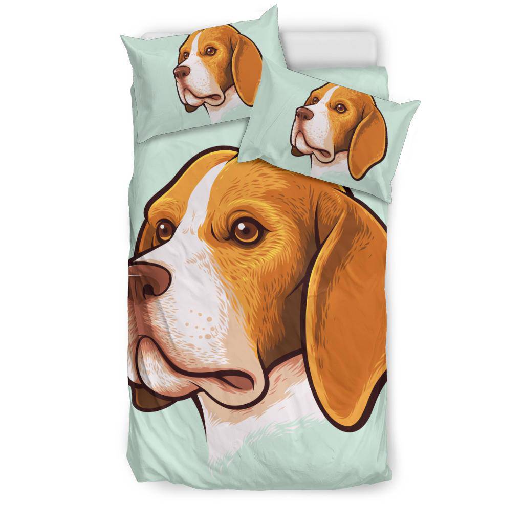 Beagle Dog Pet Art Cartoon Bedding Set - Top Content | POD Collection | Free Shipping