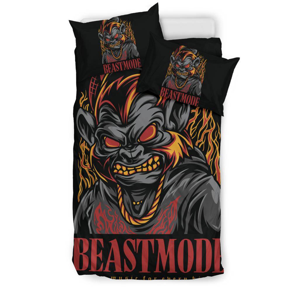 Beast Mode HipHop Music Art Bedding Set - Top Content | POD Collection | Free Shipping