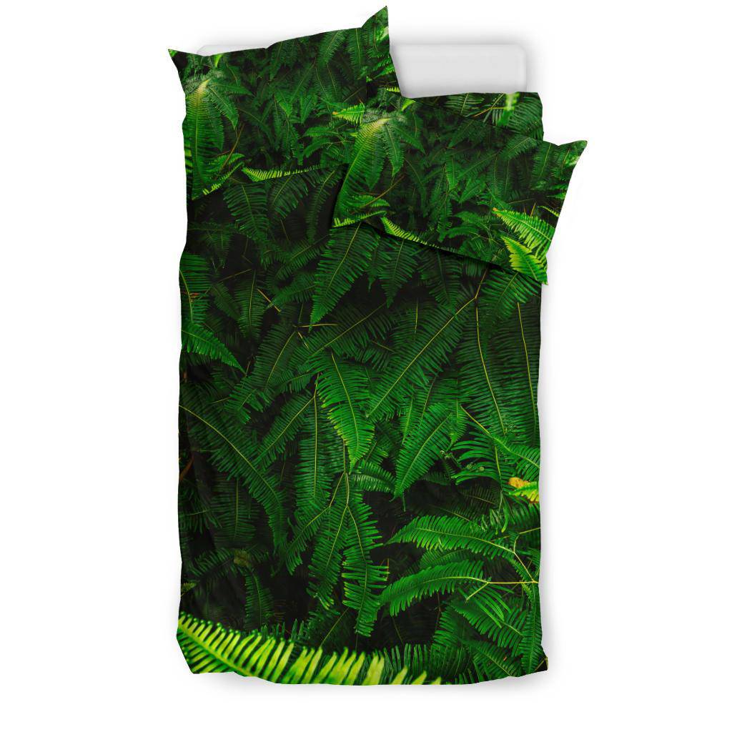 Beautiful Plant Fern Leaves Bedding Set - Top Content | POD Collection | Free Shipping