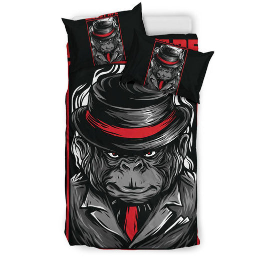 Bloody Ape Mafia Art Illustration Bedding Set - Top Content | POD Collection | Free Shipping