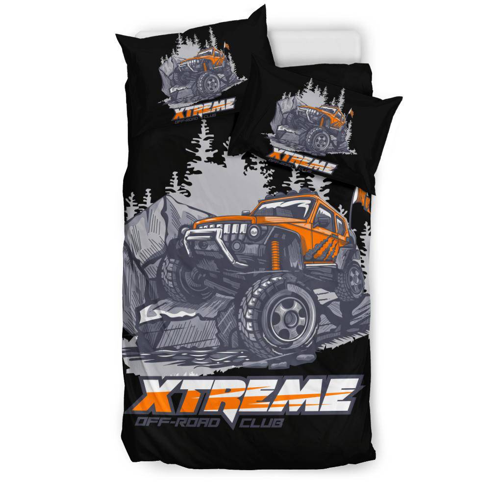 Extreme Off-Road Club Cartoon Bedding Set - Top Content | POD Collection | Free Shipping