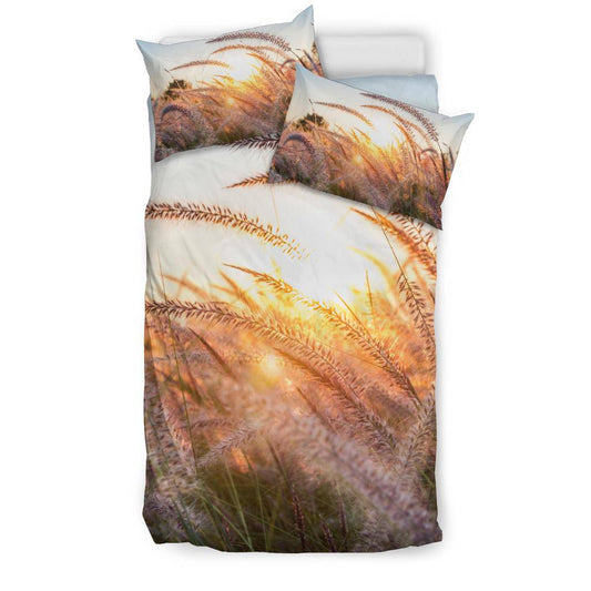 Grass Flower Beautiful Nature Bedding Set - Top Content | POD Collection | Free Shipping