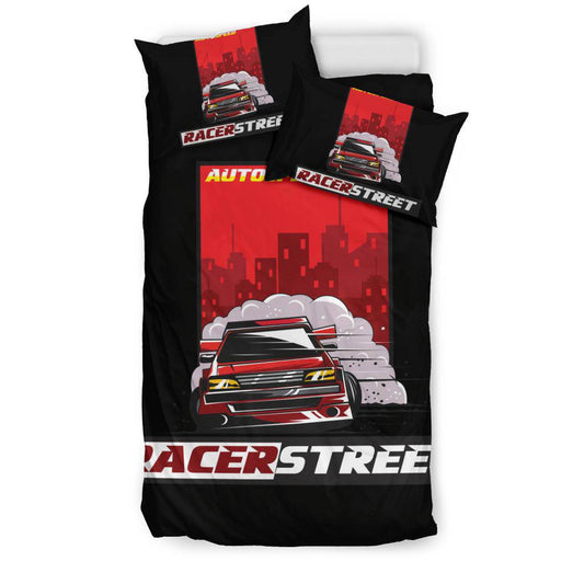 Street Racer Auto Speed Bedding Set - Top Content | POD Collection | Free Shipping