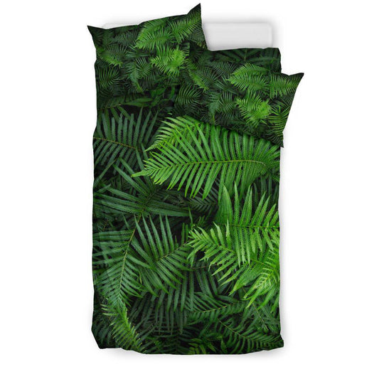 Tropical Jungle Plant Leaves Bedding Set - Top Content | POD Collection | Free Shipping