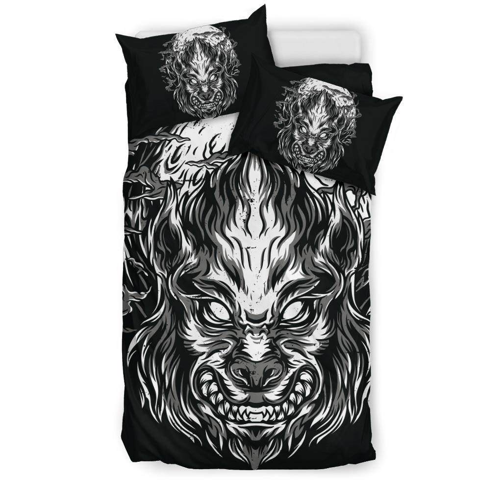 Full Moon Great Ape Cool Cartoon Bedding Set - Top Content | POD Collection | Free Shipping