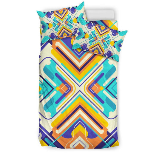 Abstract Colorful Background Art Bedding Set - Top Content | POD Collection | Free Shipping