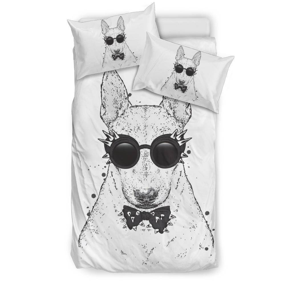 Cool Hipster Dog with Stylish Sunglasses Bedding Set - Top Content | POD Collection | Free Shipping