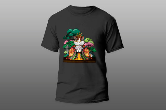 Asiatic Empress Cat camiseta T-shirt - Top Content | POD Collection | Free Shipping