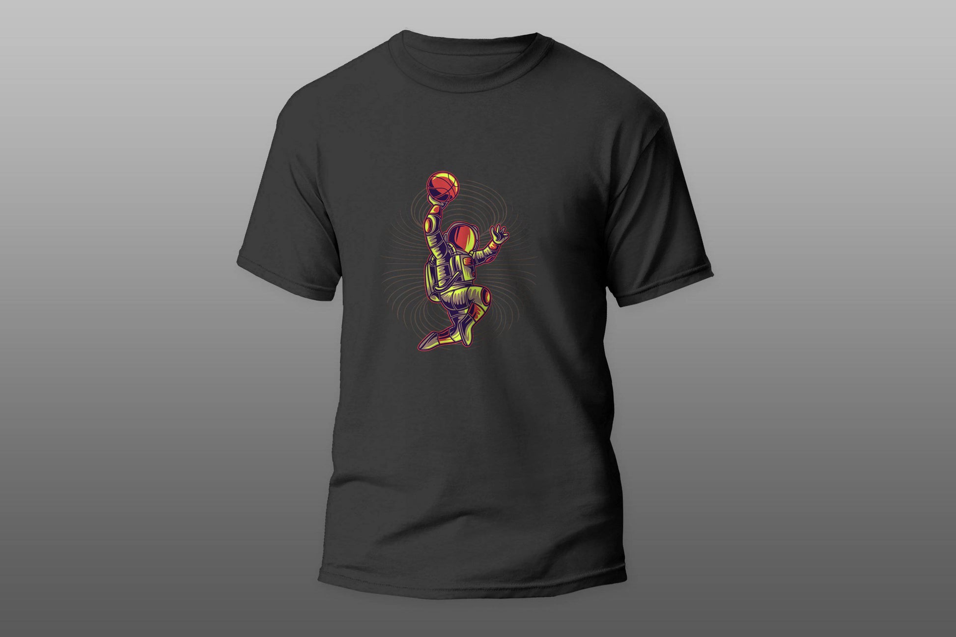 Astronaut basketball T-shirt - Top Content | POD Collection | Free Shipping