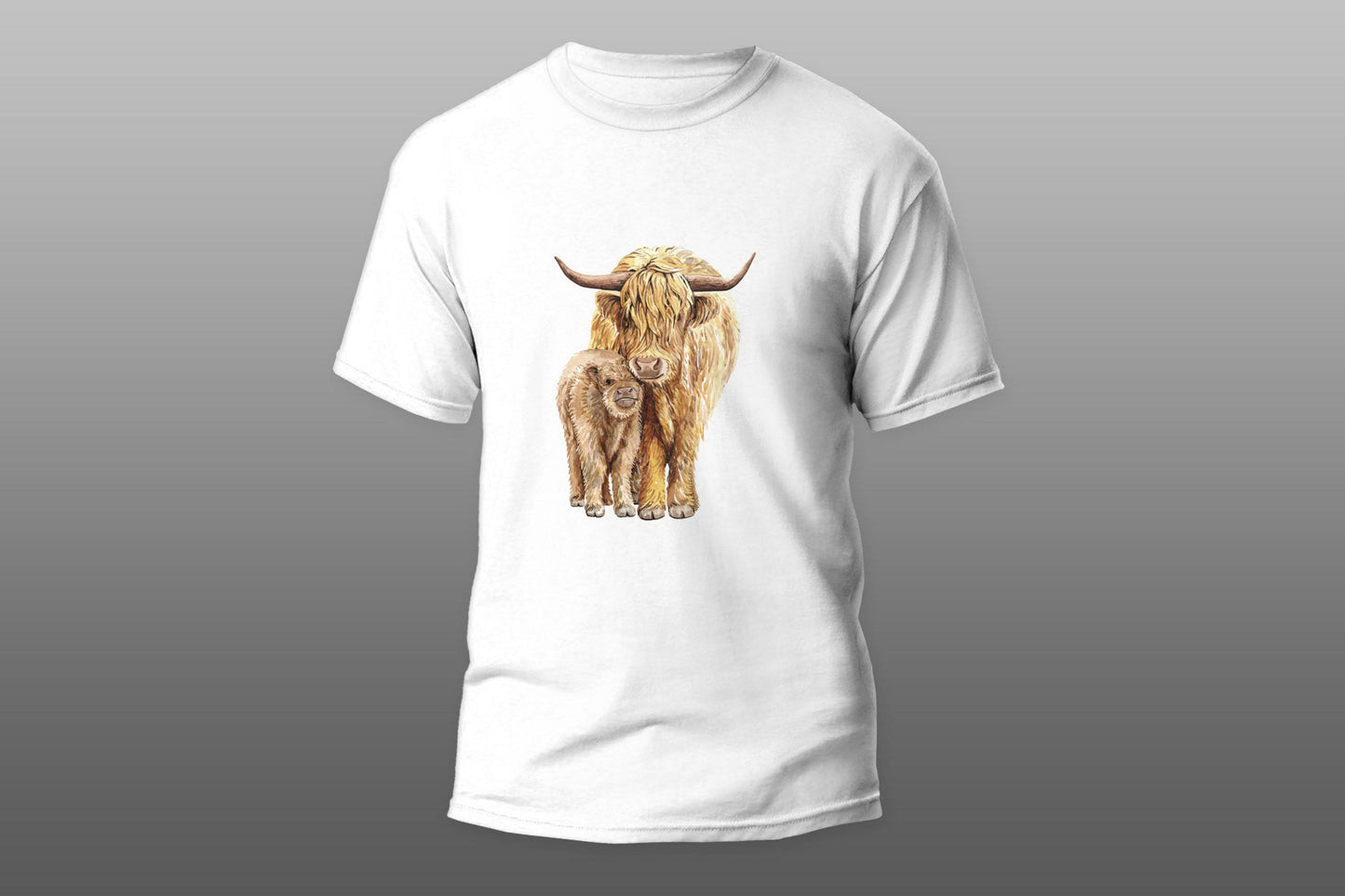 Baby and mom yak T-shirt - Top Content | POD Collection | Free Shipping