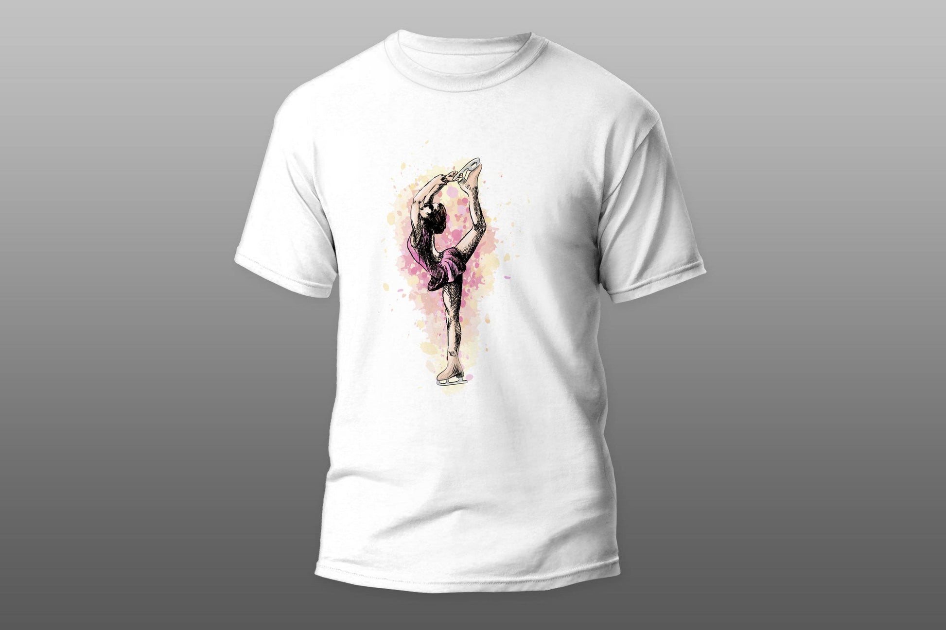 Ballerina on ice T-shirt - Top Content | POD Collection | Free Shipping