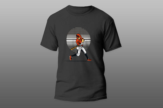 Baseball Hit Player camiseta T-shirt - Top Content | POD Collection | Free Shipping