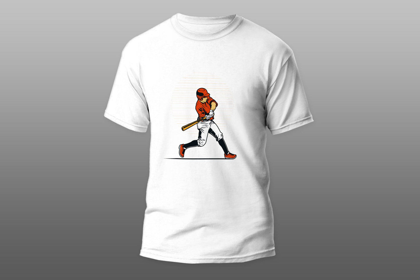 Baseball Hit Player camiseta T-shirt - Top Content | POD Collection | Free Shipping