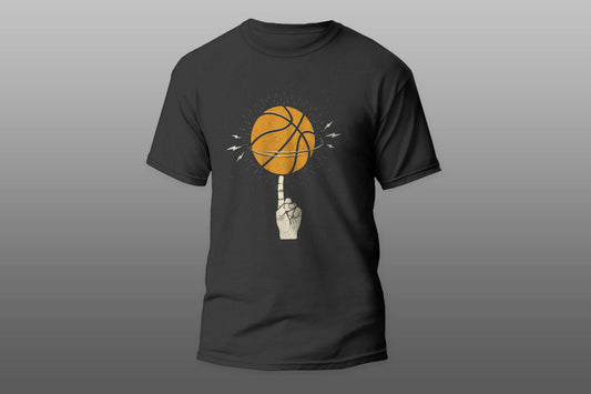 Basketball ball spinning T-shirt - Top Content | POD Collection | Free Shipping