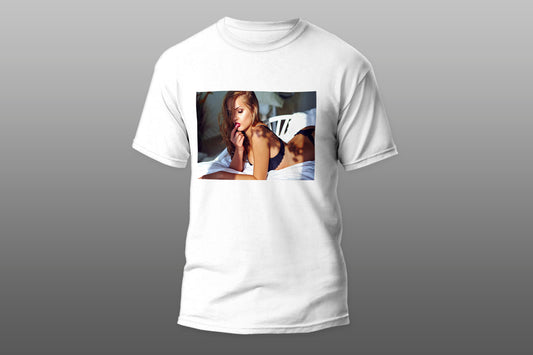 Beautiful woman sunset camiseta T-shirt - Top Content | POD Collection | Free Shipping