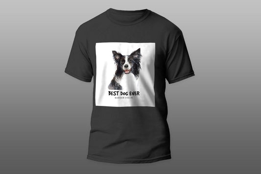 Best dog ever border collie T-shirt - Top Content | POD Collection | Free Shipping