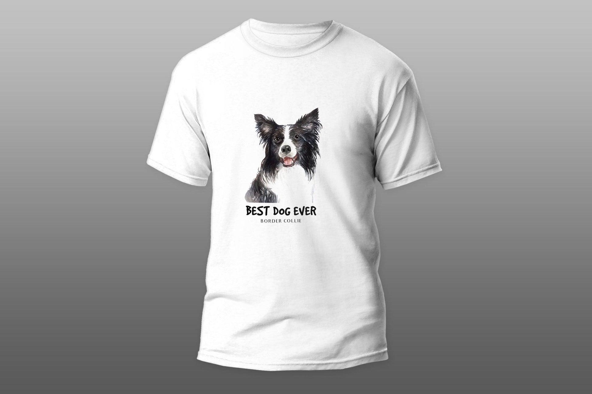 Best dog ever border collie T-shirt - Top Content | POD Collection | Free Shipping