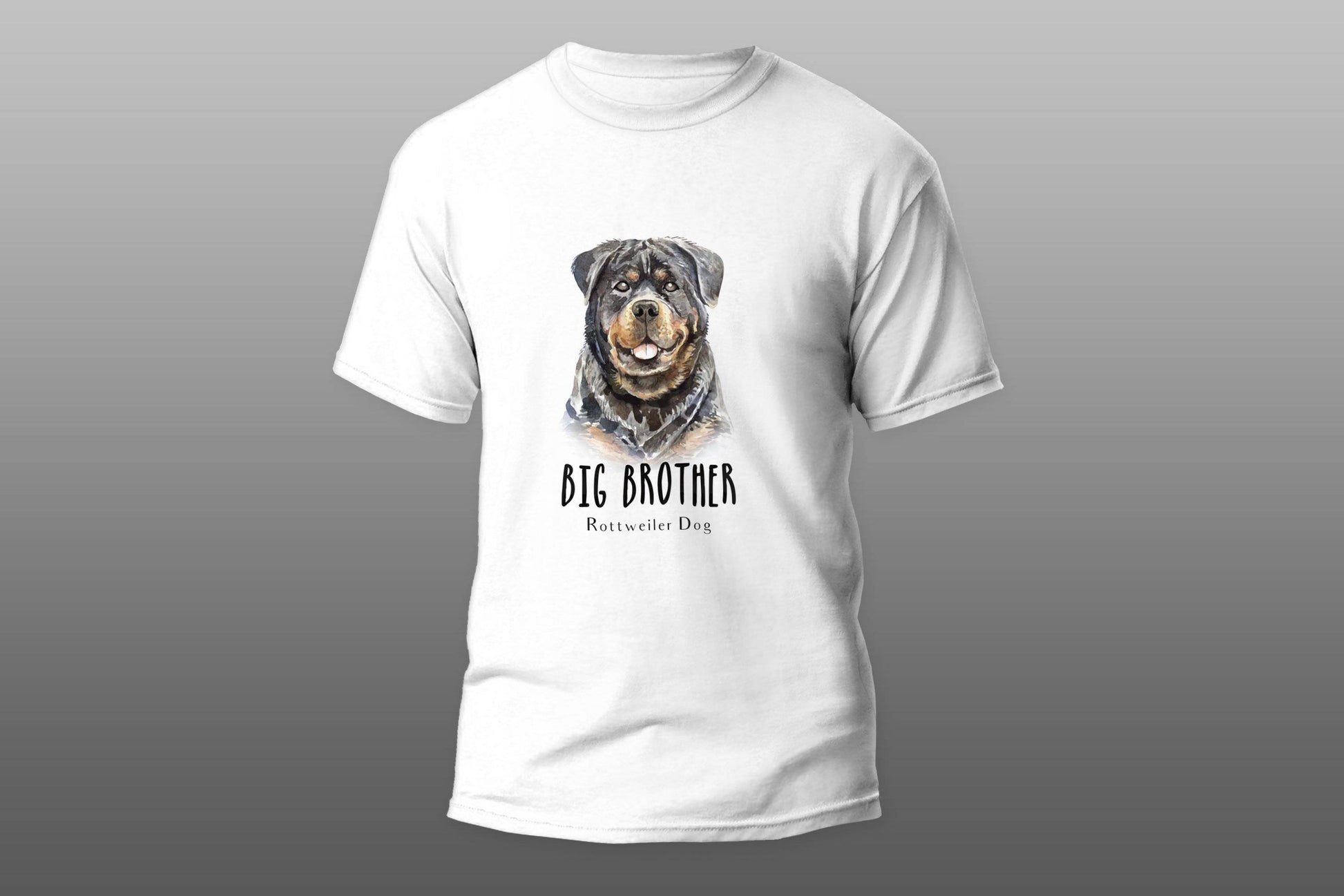 Big brother rottweiler dog T-shirt - Top Content | POD Collection | Free Shipping