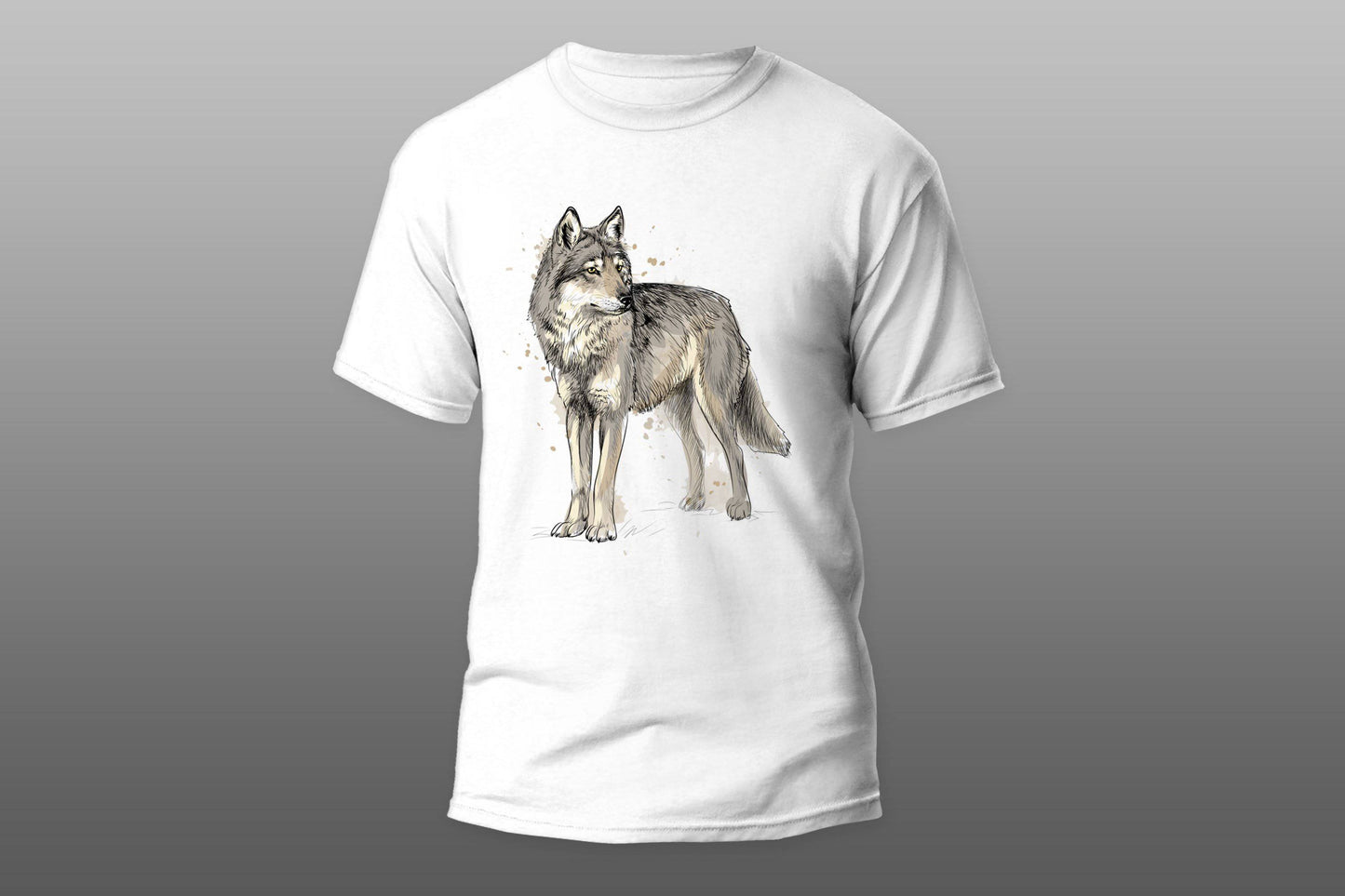 Big wolf T-shirt - Top Content | POD Collection | Free Shipping