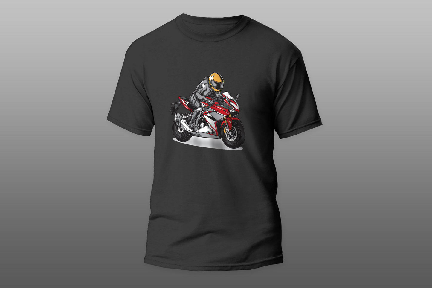 Biker red motorcycle T-shirt - Top Content | POD Collection | Free Shipping