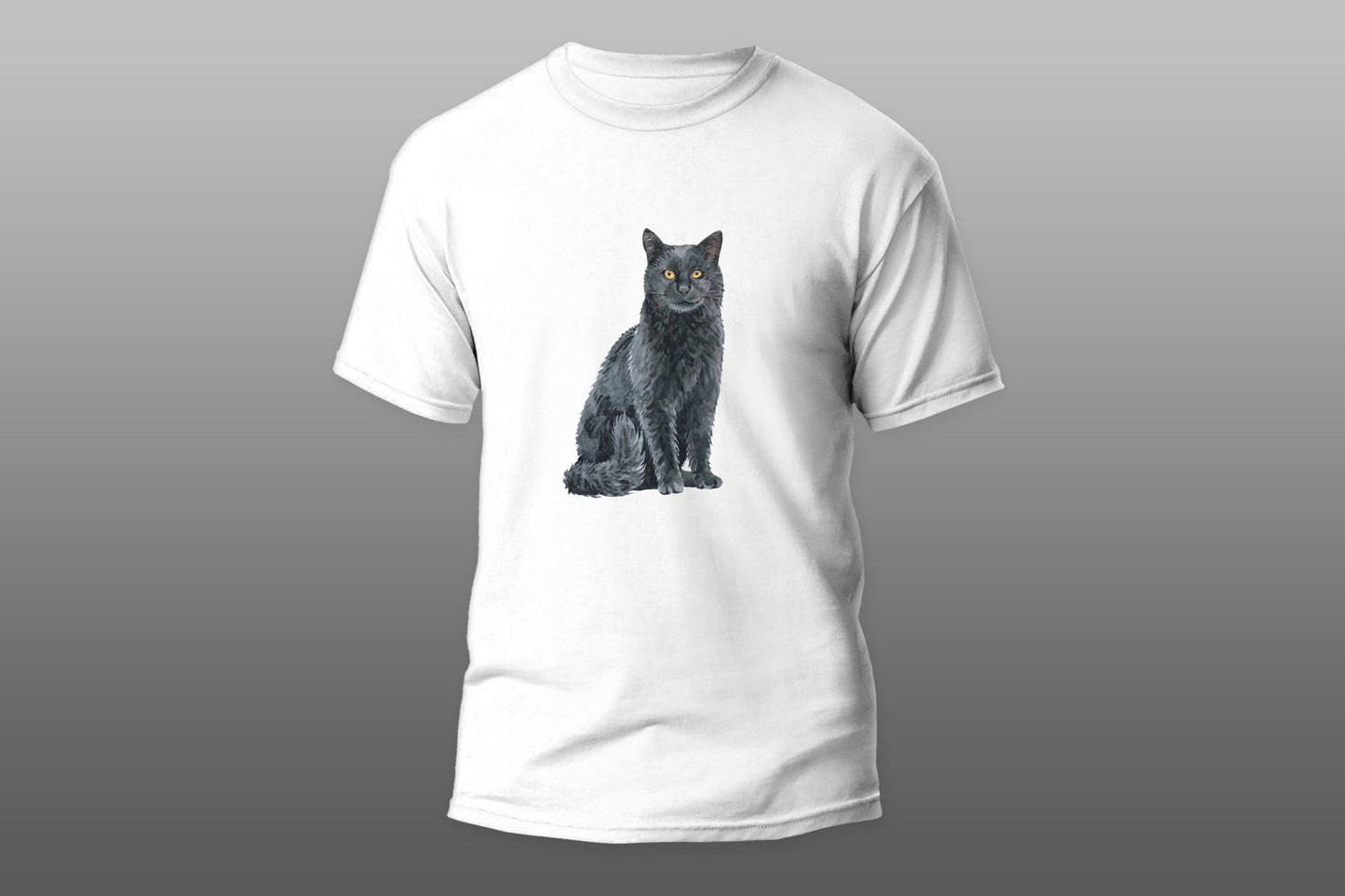 Black cat T-shirt - Top Content | POD Collection | Free Shipping