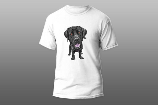 Black labrador T-shirt - Top Content | POD Collection | Free Shipping