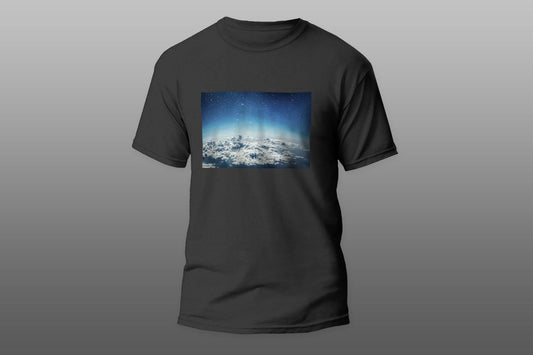 Blue Sky Stars White Clouds camiseta T-shirt - Top Content | POD Collection | Free Shipping