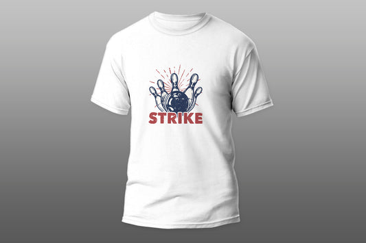 Bowling strike camiseta T-shirt - Top Content | POD Collection | Free Shipping