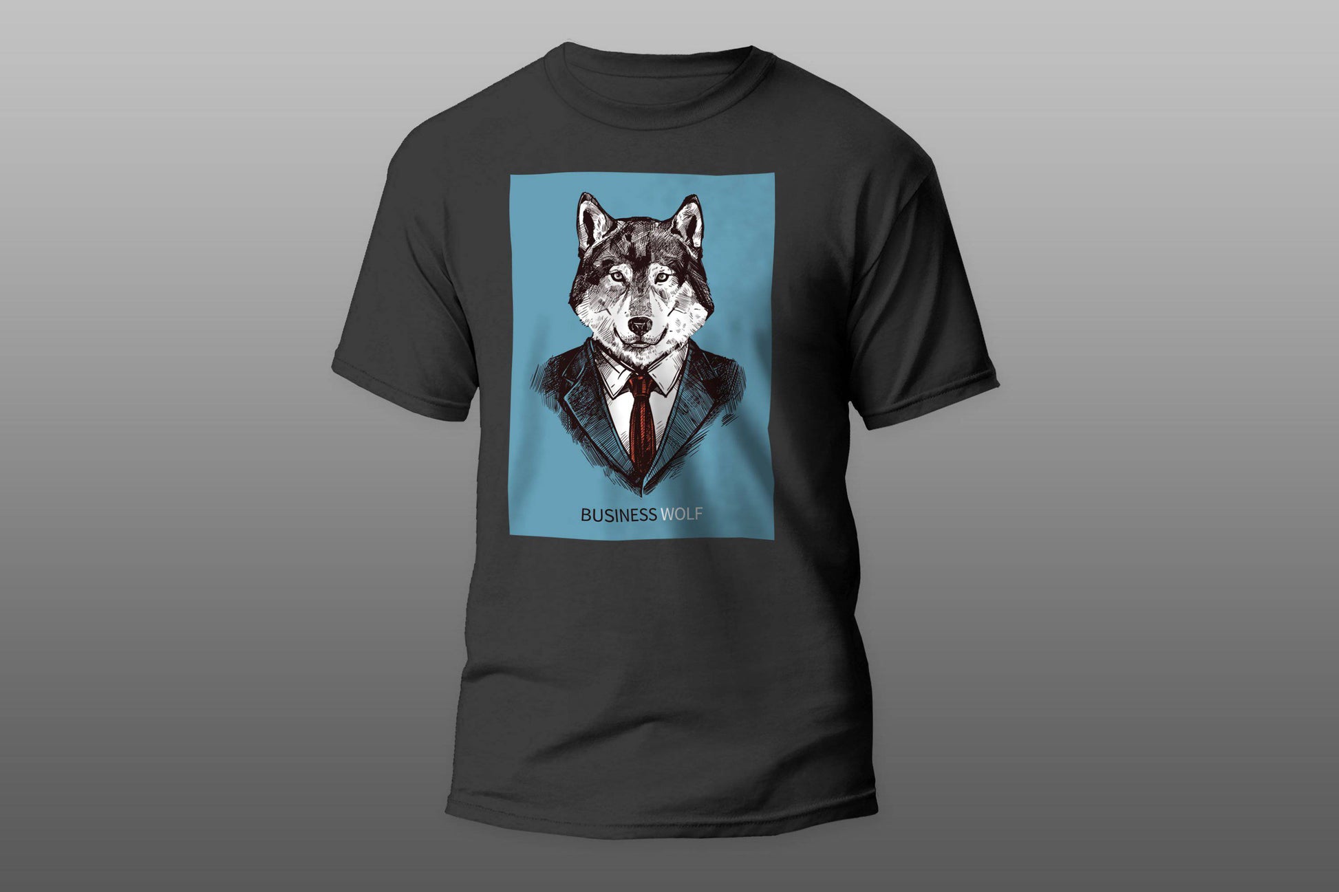 Business wolf T-shirt - Top Content | POD Collection | Free Shipping