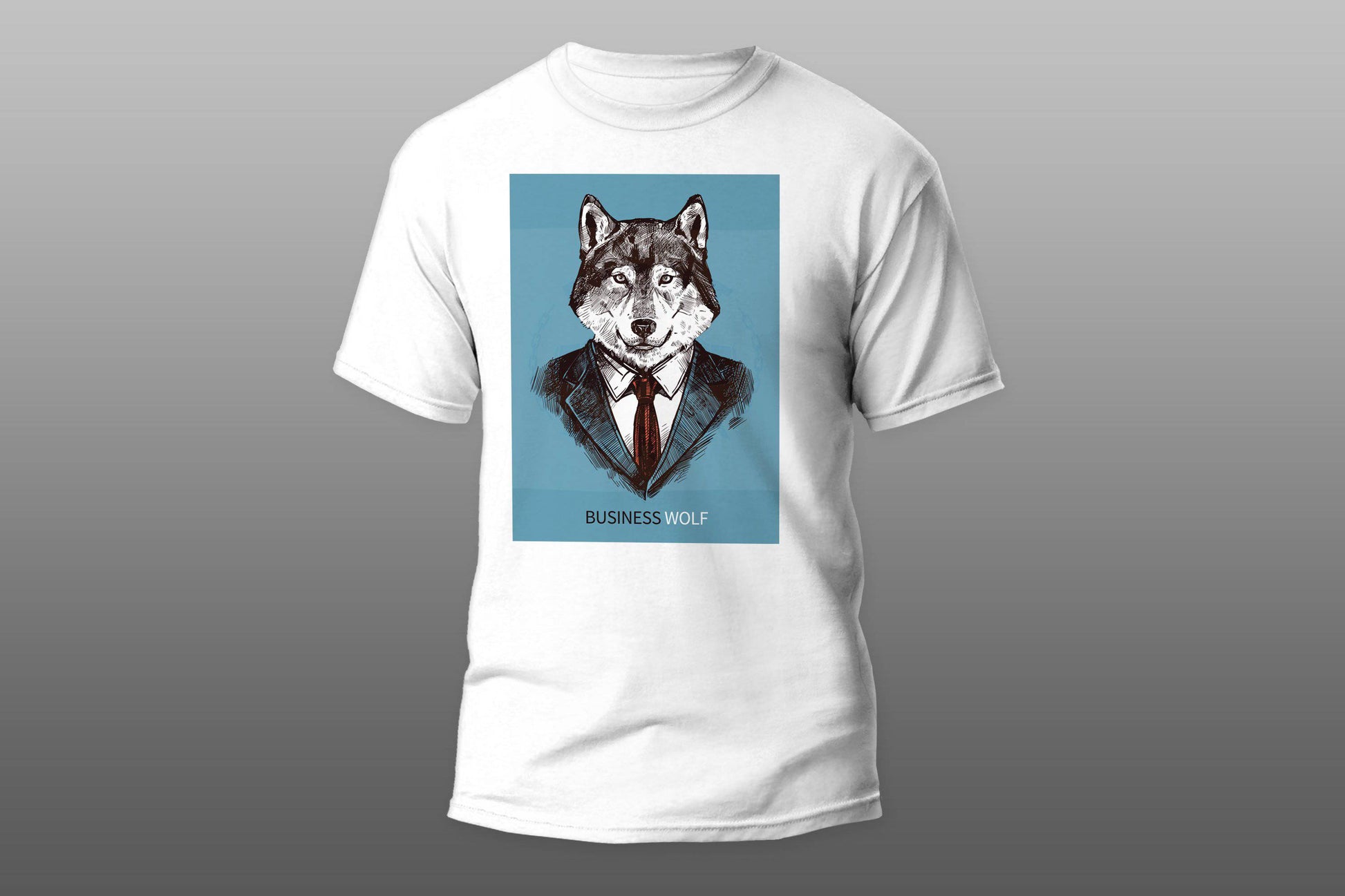 Business wolf T-shirt - Top Content | POD Collection | Free Shipping