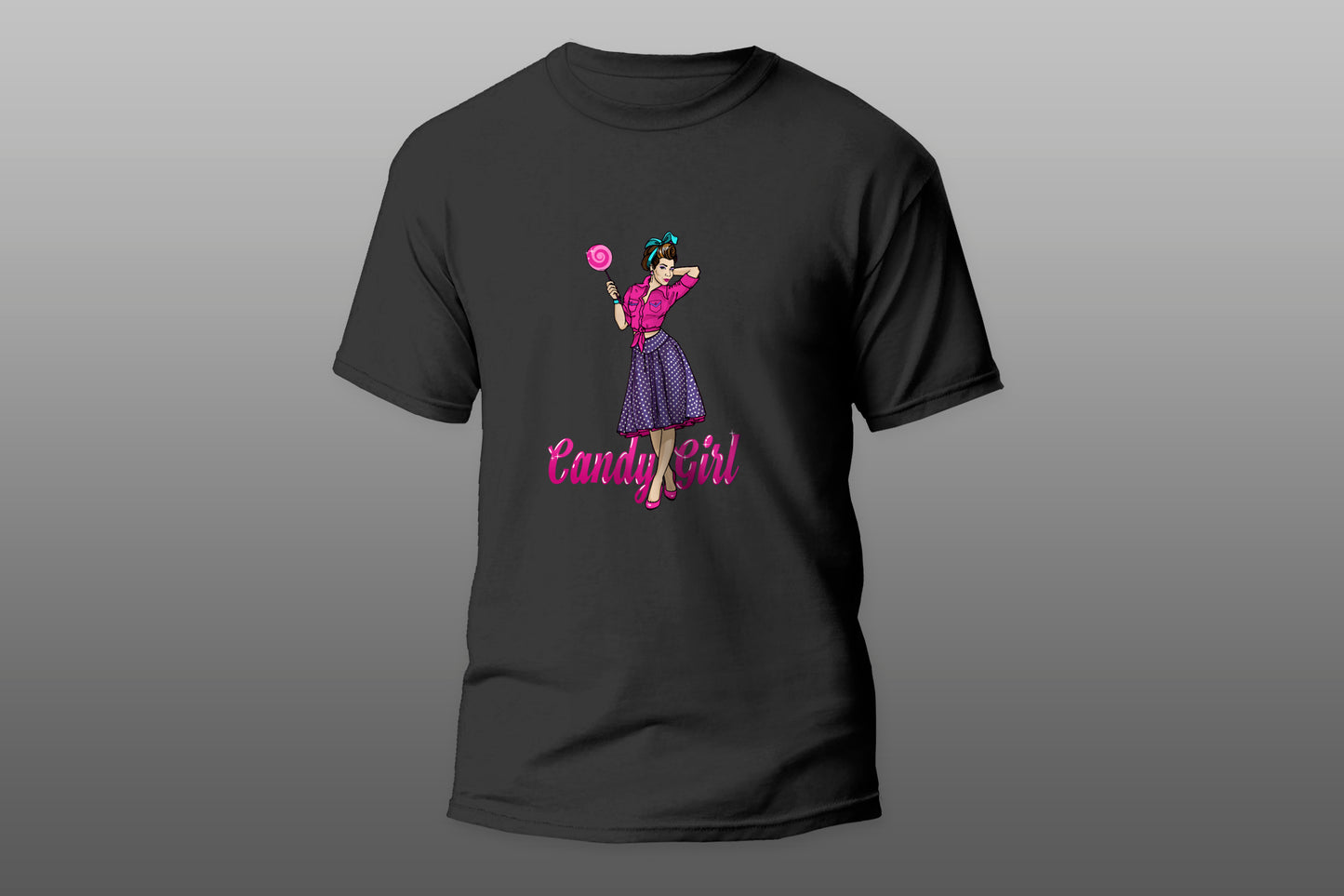 Candy Girl camiseta T-shirt - Top Content | POD Collection | Free Shipping